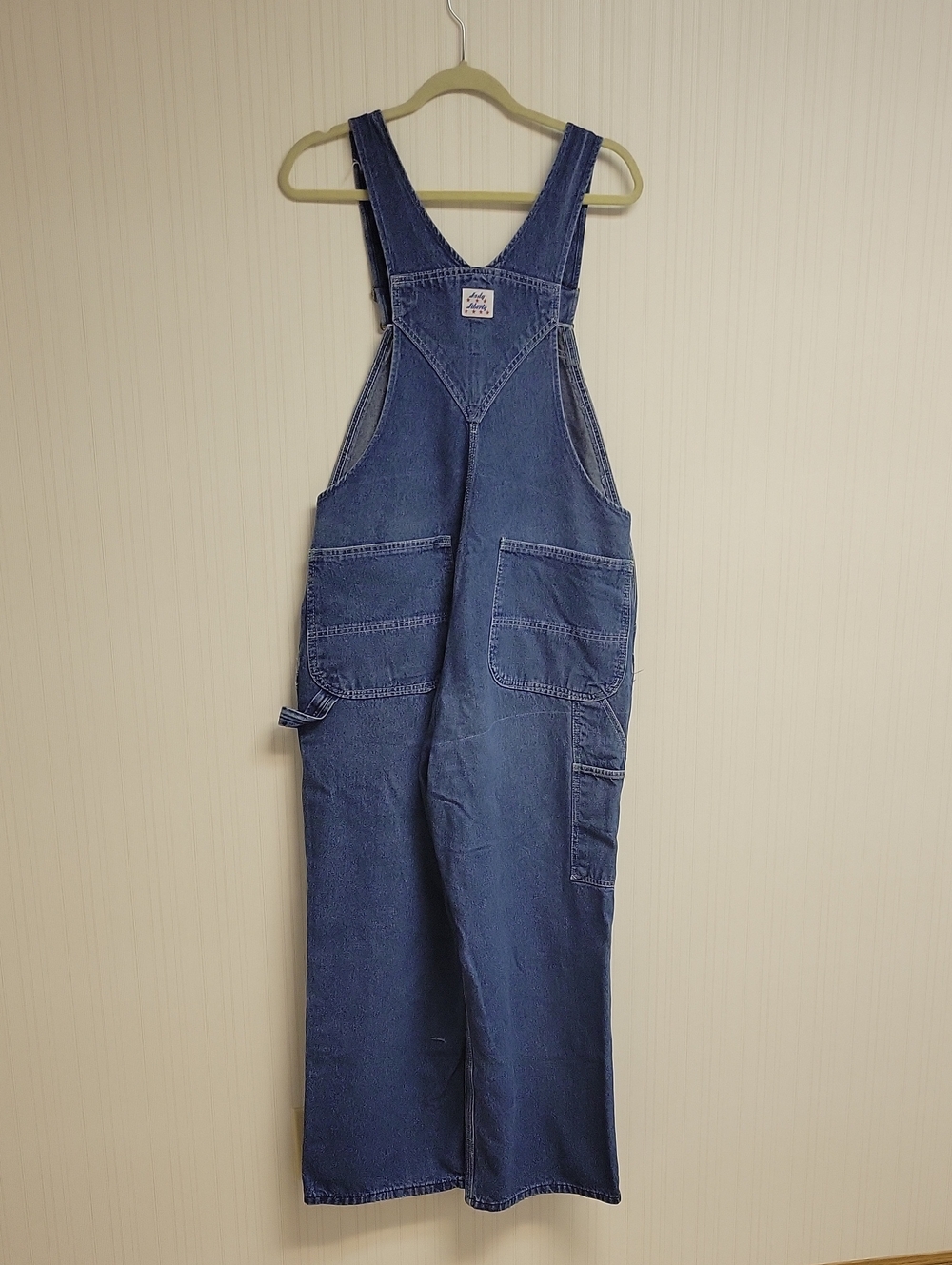 Lady Liberty Blue Denim Overalls, Women's 16. Farmhouse Utility Work Garden - Picture 5 of 7